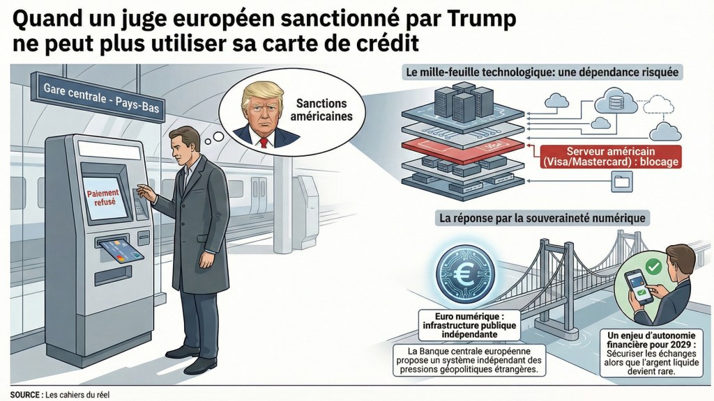 Quand un juge européen sanctionné par Trump ne peut plus utiliser sa carte de&nbsp;crédit